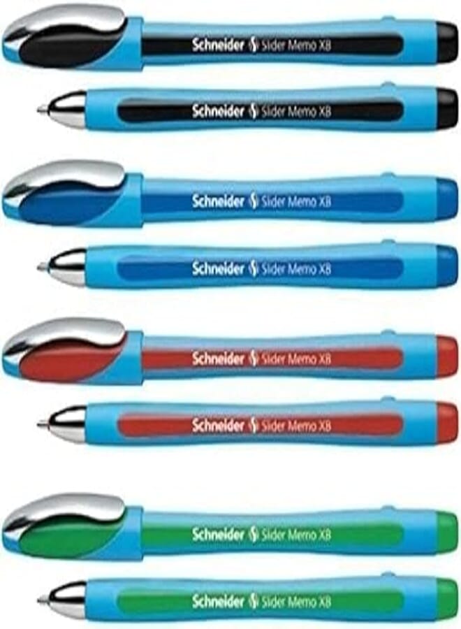 Schneider Ballpoint pen slider memo xb black